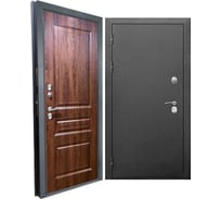 Входная дверь ООО ВДК ДМ Термо Классика Антик серебряный/МДФ 10 мм Дуб Филадельфия Коньяк, 960х2050 мм, левая ДМ63