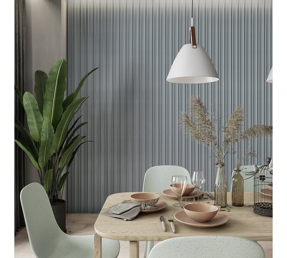 Стеновые 3д панели Artpole GALT (гипсовые; белые; 600x600 мм; 1 шт.; 0.36 кв. м) M-0088