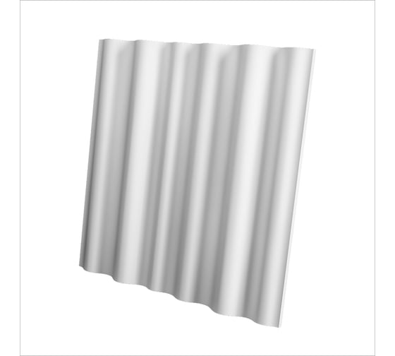 Стеновые 3д панели Artpole WAVE (гипсовые; белые; 600x600 мм; 1 шт.; 0.36 кв. м) M-0073 1
