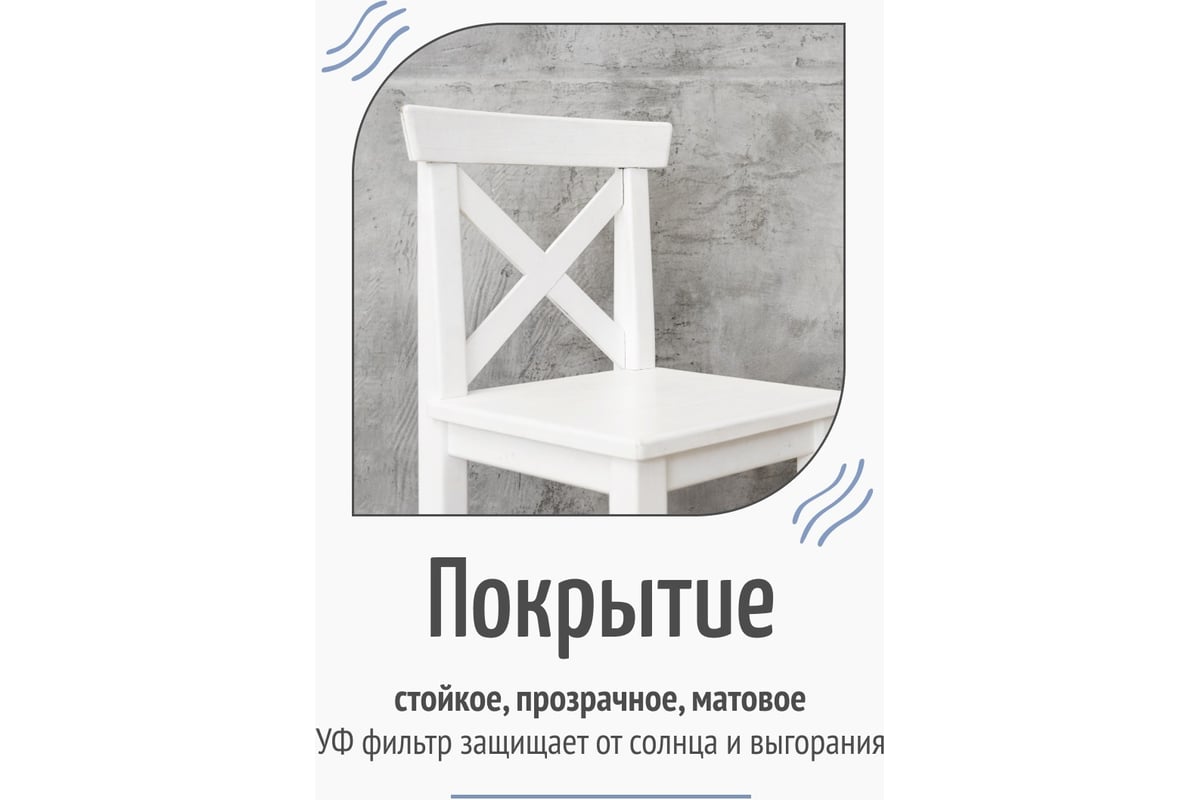 Лак для мебели и декора ATURI Design сополимерный, 0.6 кг T1-00012586 ...