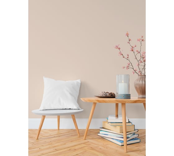 Краска для стен и обоев ATURI Design Velvet жемчужный бархат, 3.8 кг T4-000120191