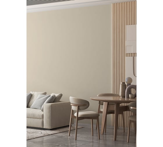 Краска для стен и обоев ATURI Design Velvet ванильный мусс, 3.8 кг T4-000120163