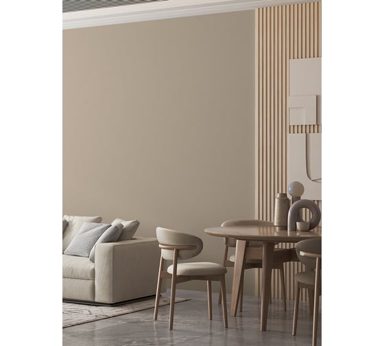 Краска для стен и обоев ATURI Design Velvet локрийский лен, 1.5 кг T4-000120194
