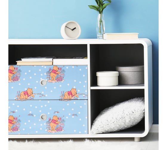 Плёнка самоклеящаяся ROOM DECOR 10255-45 винни-пух 45x8 м 10255-45х8м