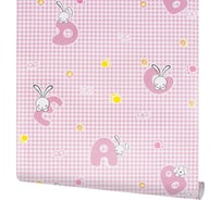 Плёнка самоклеящаяся ROOM DECOR 10284-45 розовые буквы 45x8 м 10284-45х8м