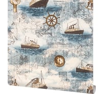 Плёнка самоклеящаяся ROOM DECOR 10390-45 корабли 45x8 м 10390-45х8м
