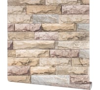 Плёнка самоклеящаяся ROOM DECOR 10411-45 цветной кирпич 45x8 м 10411-45х8м 26848520