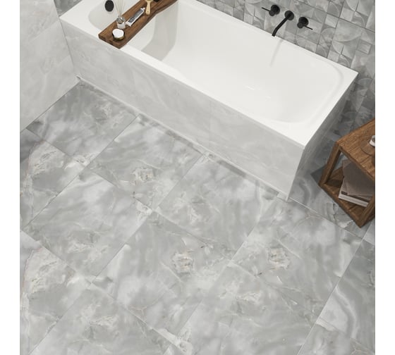 Керамогранит Azori Ceramica opale grey 60x60 см 848913101