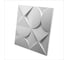 Стеновые панели Artpole 3D ORION (гипсовые, белые, 600x600 мм, 1 шт., 0,36 м2) M-0077 1