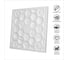 Стеновые панели Artpole 3D ORION (гипсовые, белые, 600x600 мм, 1 шт., 0,36 м2) M-0077 3