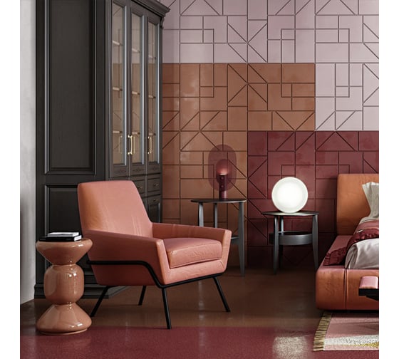 Стеновые панели Artpole 3D SPLIT (гипсовые, белые, 600x600 мм, 1 шт., 0,36 м2) M-0086