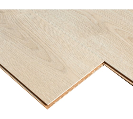Ламинат Woodstyle 33 класс, 10 мм, влагостойкий, 1,74 м2, фаска Дуб Астина светлый