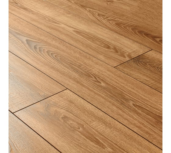 Ламинат Woodstyle 33 класс, 10 мм, влагостойкий, 1,74 м2, фаска Дуб Рутини