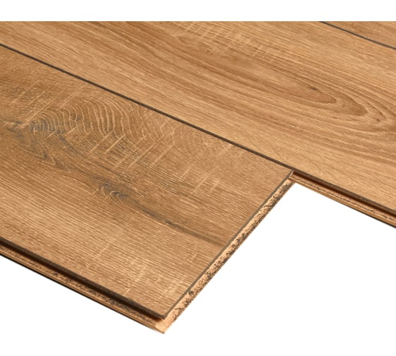 Ламинат Woodstyle 33 класс, 10 мм, влагостойкий, 1,74 м2, фаска Дуб Рутини