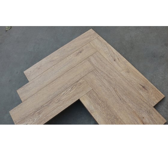 Ламинат Woodstyle Arrow 12 мм, 34 класс, 1.32 м2, влагостойкий, рисунок Ёлка, 109 Дуб Импакт