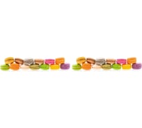 Фартук для кухни Студия фартуков Макаруны 3000x600 мм 3300783