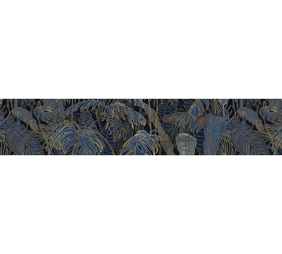 Панели для кухни Alumoart акп стандарт foliage royal blue sa-12.6.3/3000x600 мм, матовый 4640168327500