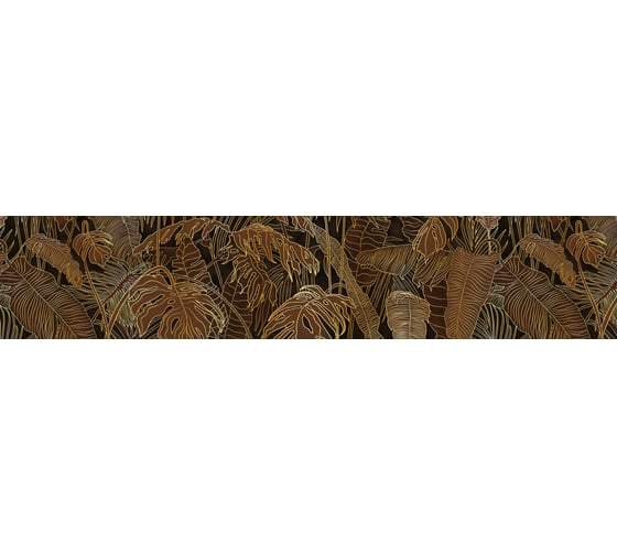 Панели для кухни Alumoart акп стандарт foliage fancy brown sa-12.4.3/3000x600 мм, матовый 4640168327340