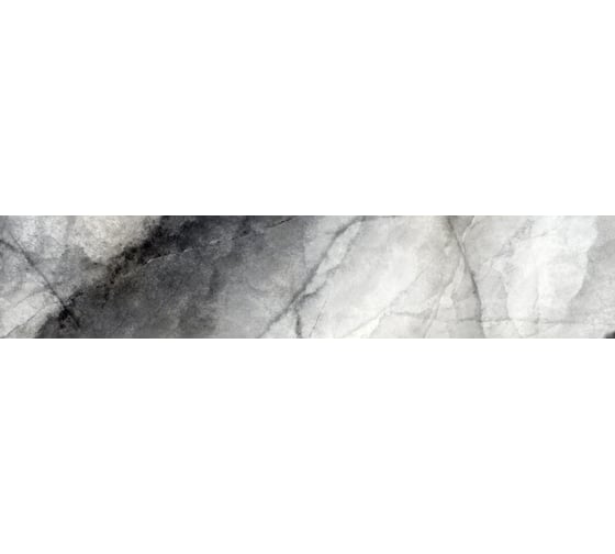 Панель для кухни Alumoart акп стандарт onyx silver snt-2.3.3/3000x600 мм, глянец 4660149733434
