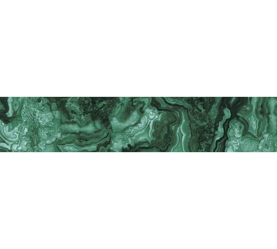 Панель для кухни Alumoart акп стандарт agat charm malachite snt-33.3.1l/3000x600 мм, матовый 4640168305447