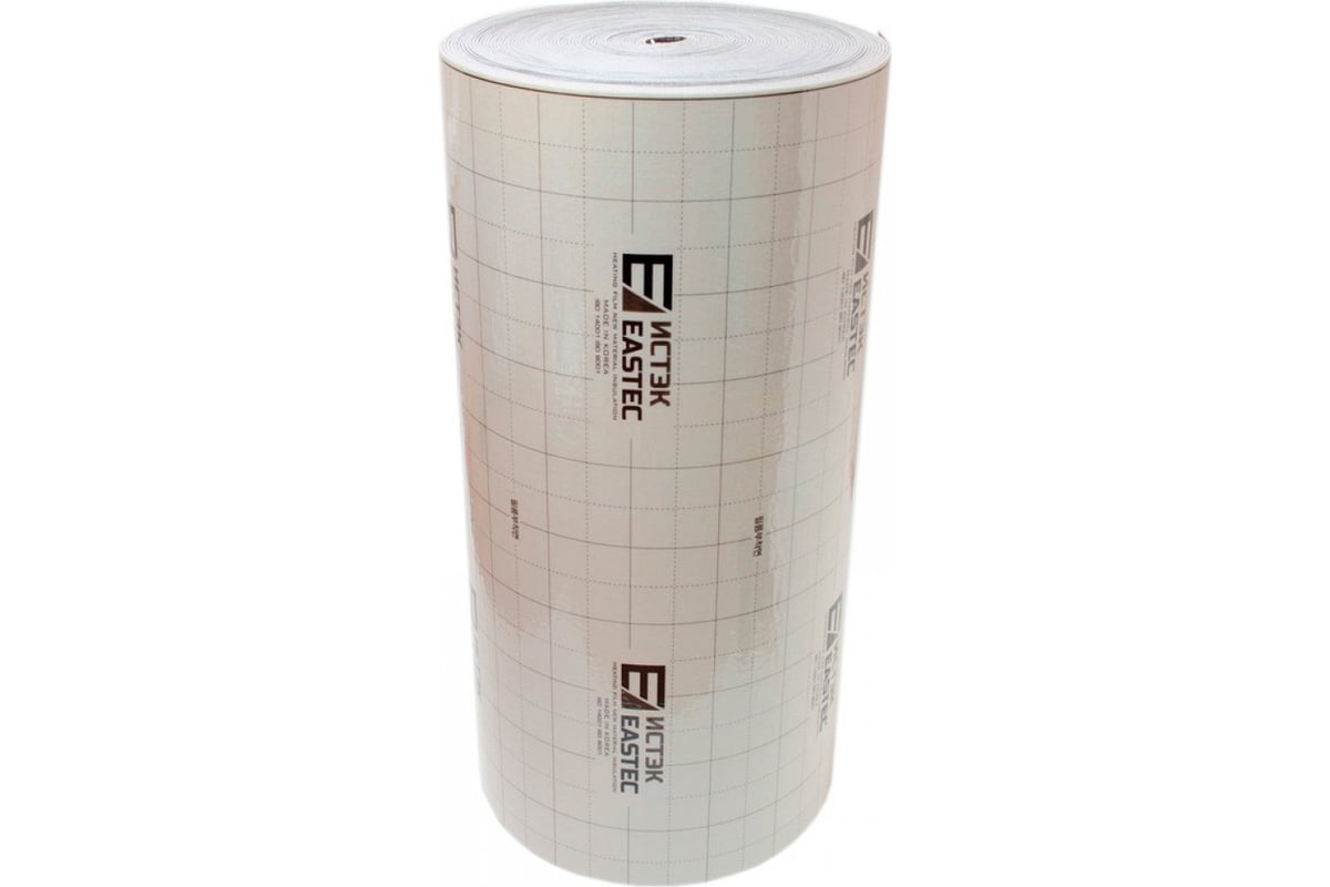 Термоизоляция лавсановая (подложка под теплый пол) EASTEC 1000 ммх3 мм .