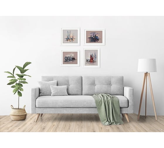 Ламинат FloorBee costa ac5/33 4v (1380x190x8 мм) 1230 коста калида ( 2,0976 кв.м.) Р0056179