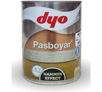 Краска для металла DYO Pasboyar 3в1, молотковый эффект, черный, 0,75 л 037-7973-64