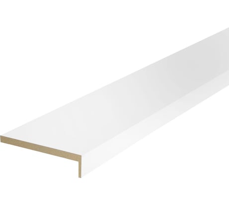 Наличник ООО ВДК ПВХ белоснежная шагрень, 8х70 мм, телескопический Ж42