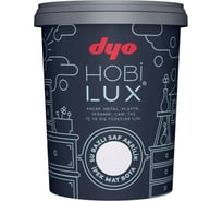 Краска-эмаль DYO 386-7202 hobilux (hobby lux) серый мох, шелковисто-матовая, акриловая, 0,4 л 386-7202-12