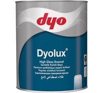 Краска-эмаль DYO 084 "lux"(0020) черный, алкидная, глянцевая, 0,75 л 084-0020-64