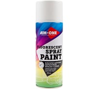 Флуоресцентная краска AIM-ONE белая, аэрозоль, 450 мл SPF-WH1010