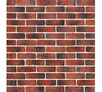 Декоративно-облицовочные изделия WhiteHills "кельн брик" (cologne brick), красный 1,63 кв.м 320-70