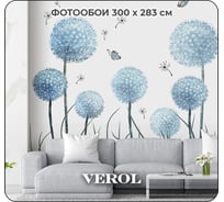 Флизелиновые фотообои Verol шары одуванчики, 300х270 см 81-ФФО-05608