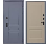 Дверь DIVA 54 2050x860 мм, правая, Ясень графит - Д7 Софт Шампань УТ-00079664