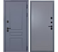 Дверь DIVA 54 2050x960 мм, правая, Ясень графит - Н10 Силк Маус УТ-00079674