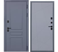 Дверь DIVA 54 2050x860 мм, правая, Ясень графит - Д11 Силк Маус УТ-00079603