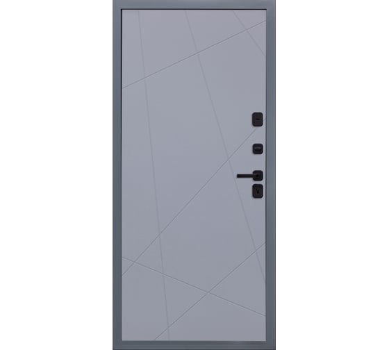 Дверь DIVA 54 2050x860 мм, правая, Ясень графит - Д11 Силк Маус УТ-00079603