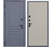 Дверь DIVA 54 2050x860 мм, левая, Ясень графит - Д11 Софт Шампань УТ-00079608