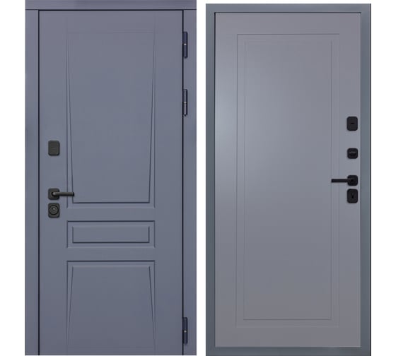 Дверь DIVA 54 2050x860 мм, правая, Ясень графит - Н10 Силк Маус УТ-00079672 1