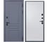 Дверь DIVA 54 2050x860 мм, правая, Ясень графит - Н10 Белый софт УТ-00079668 1