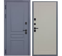 Дверь DIVA 54 2050x860 мм, левая, Ясень графит - Н10 Софт Шампань УТ-00079677