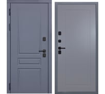 Дверь DIVA 54 2050x860 мм, левая, Ясень графит - Н10 Силк Маус УТ-00079673