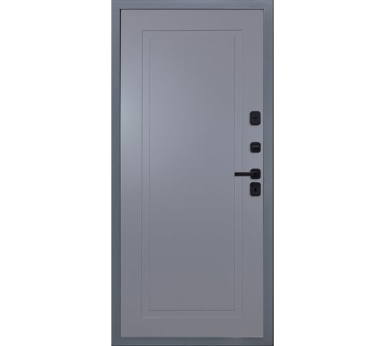Дверь DIVA 54 2050x860 мм, левая, Ясень графит - Н10 Силк Маус УТ-00079673