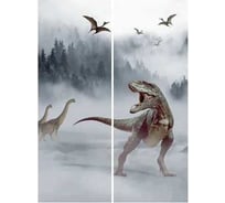 Фотообои Студия Фотообоев Палеозойская эра, 200x270 см, 2 полотна 1221260