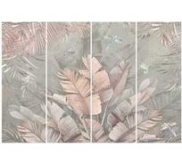 Фотообои Студия Фотообоев Экзотические птицы, 400x270 см, 4 полотна 1421289