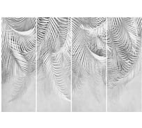 Фотообои Студия Фотообоев Пальмовые листья, 400x270 см, 4 полотна 1421254