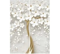 Фотообои Студия Фотообоев Фарфоровое дерево, 200x270 см, 2 полотна 1221258