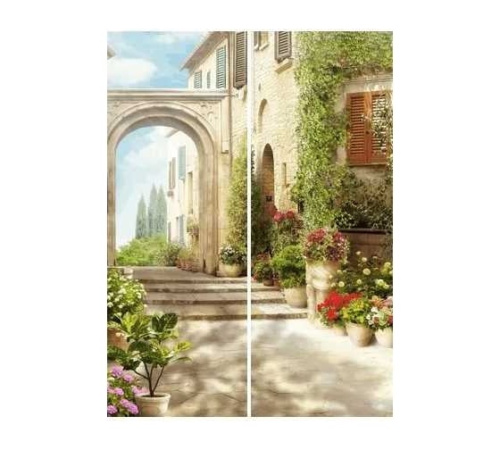 Фотообои Студия Фотообоев Старая улица, 200x270 см, 2 полотна 1221313