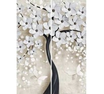 Фотообои Студия Фотообоев Цветущее дерево, 200x270 см, 2 полотна 1221301