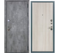 Дверь DIVA STR МХ-10 2050x860 мм, правая, Бетон темный - Ясень DIVA УТ-00079106